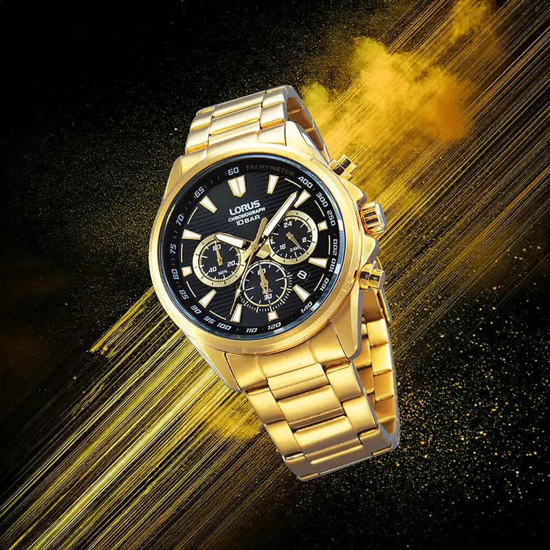 LORUS Sports Chronograph 43mm RT324LX9, klocka som du kan handla till bra pris hos oss på Klockmaster.