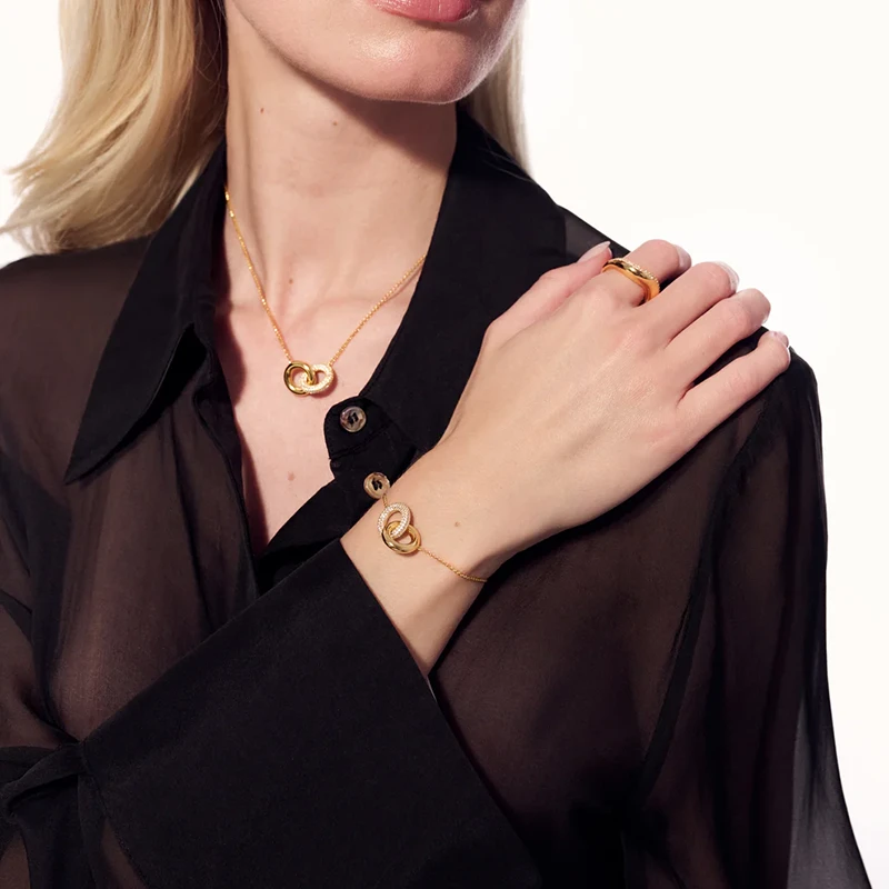Armband Carrara Guld Sif Jakobs SJ-B2477-CZ-YG, klocka som du kan handla till bra pris hos oss på Klockmaster.
