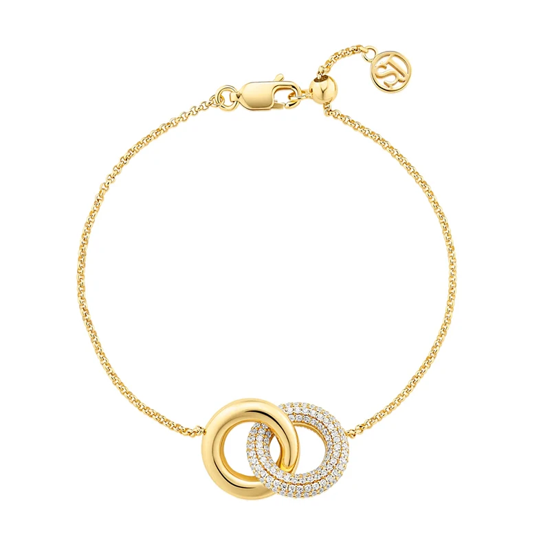 Armband Carrara Guld Sif Jakobs SJ-B2477-CZ-YG, handla denna klocka online eller i butik hos klockmaster