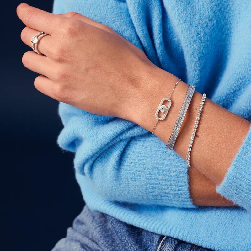 Armband Ellera Grande Silver Sif Jakobs SJ-B2870-CZ-18, klocka som du kan handla till bra pris hos oss på Klockmaster.