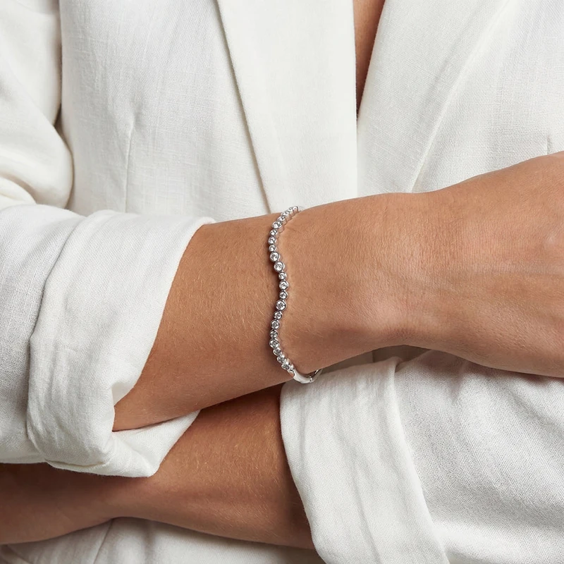 Armband Sardinien Wave Silver - Sif Jakobs SJ-BG2631-CZ, klocka som du kan handla till bra pris hos oss på Klockmaster.