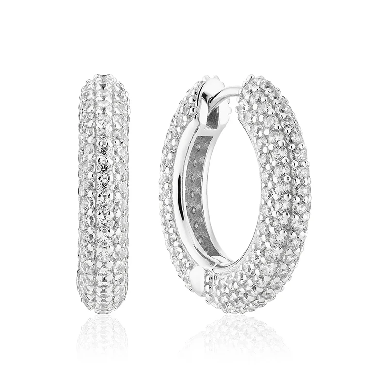 Örhängen Carrara Medio Silver Sif Jakobs SJ-E2474-CZ, handla denna klocka online eller i butik hos klockmaster