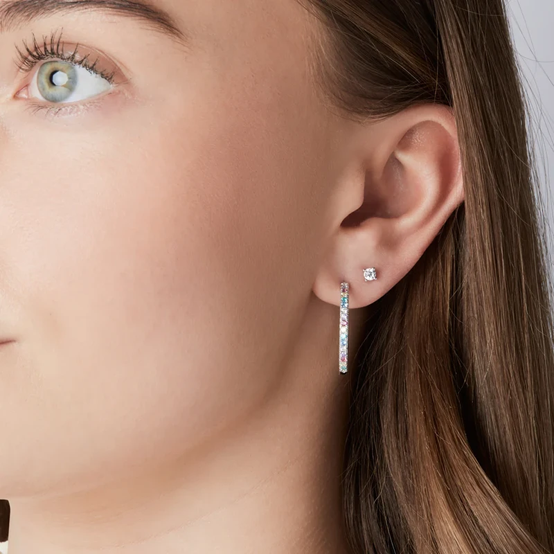 Örhängen Princess Piccolo Silver Sif Jakobs SJ-E3MMRD-CZ, klocka som du kan handla till bra pris hos oss på Klockmaster.