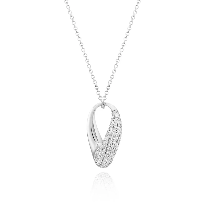 Halsband Glorenza Silver - Sif Jakobs SJ-N2482-CZ, klocka som du kan handla till bra pris hos oss på Klockmaster.