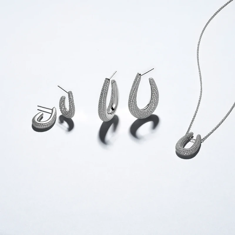 Halsband Goccia Parvus Silver - Sif Jakobs SJ-N2486-CZ, klocka som du kan handla till bra pris hos oss på Klockmaster.