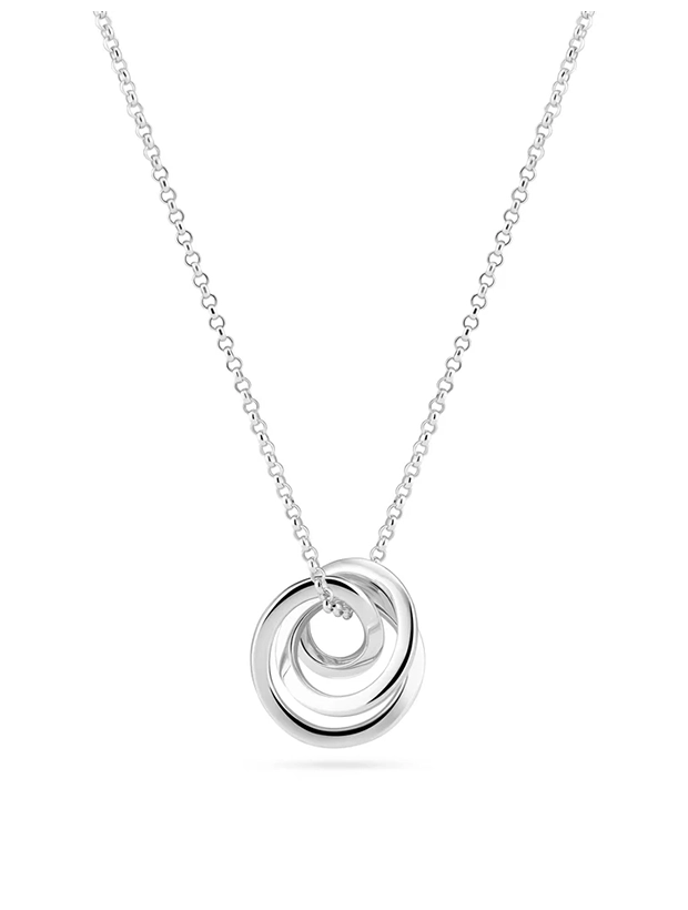 Sif Jakobs Halsband Spirale Pianura - Silver SJ-N2588, handla denna klocka online eller i butik hos klockmaster