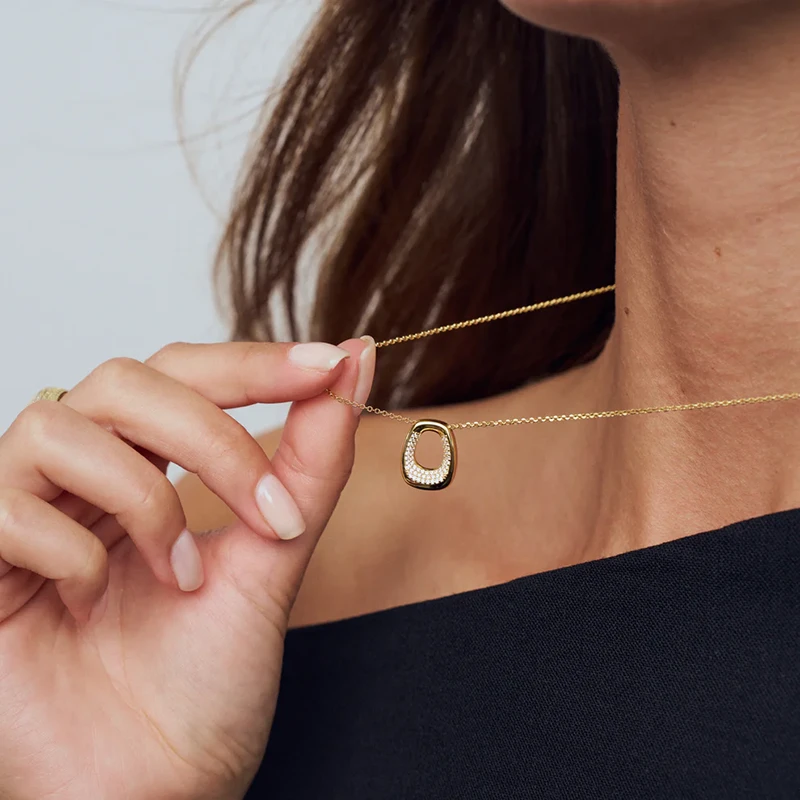 Halsband Borsa Piccolo Guld Sif Jakobs SJ-N2620-CZ-YG, klocka som du kan handla till bra pris hos oss på Klockmaster.