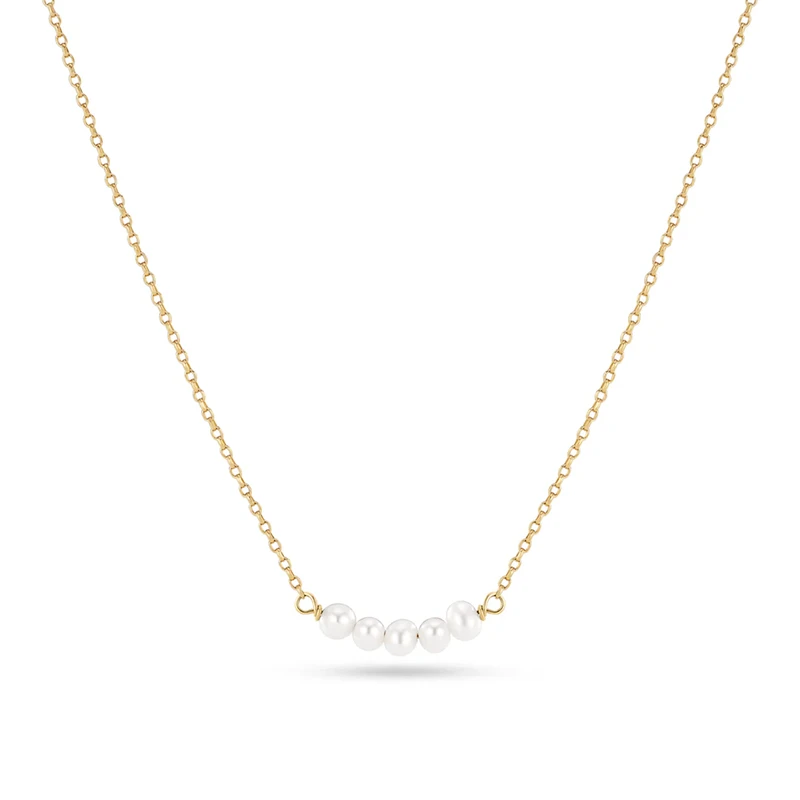 Halsband Perla Cinque Guld Sif Jakobs SJ-N2735-P-YG, handla denna klocka online eller i butik hos klockmaster