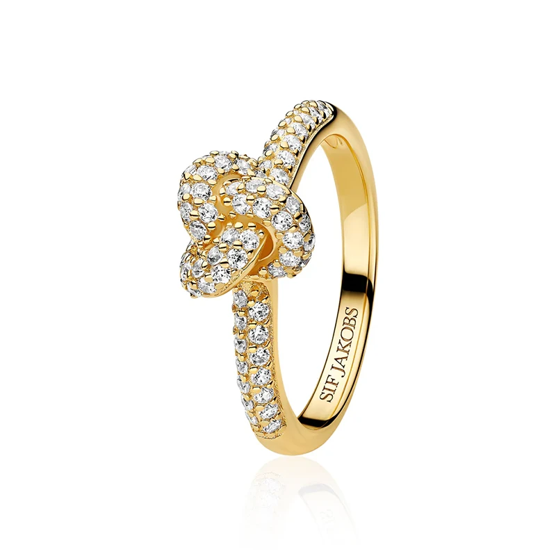 Ring Imperia Piccolo Guld 16,6mm Sif Jakobs SJ-R10751-CZ-YG-52, klocka som du kan handla till bra pris hos oss på Klockmaster.