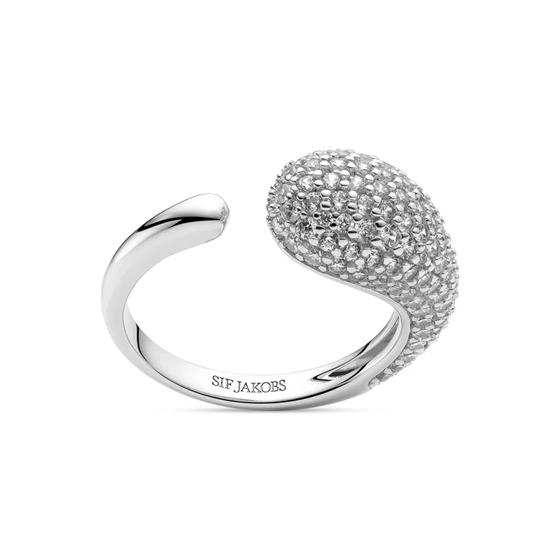Ring Goccia Piccolo Silver 17,2mm Sif Jakobs SJ-R2753-CZ-54, klocka som du kan handla till bra pris hos oss på Klockmaster.