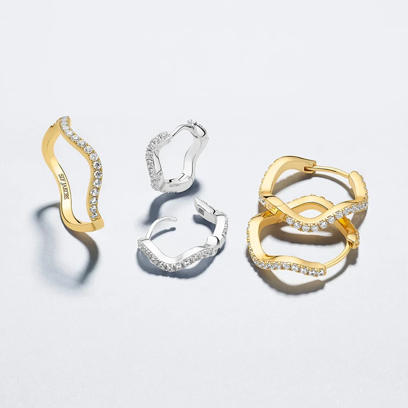 Ring Ellera Waves Silver 17,2mm Sif Jakobs SJ-R3869-CZ-54, klocka som du kan handla till bra pris hos oss på Klockmaster.