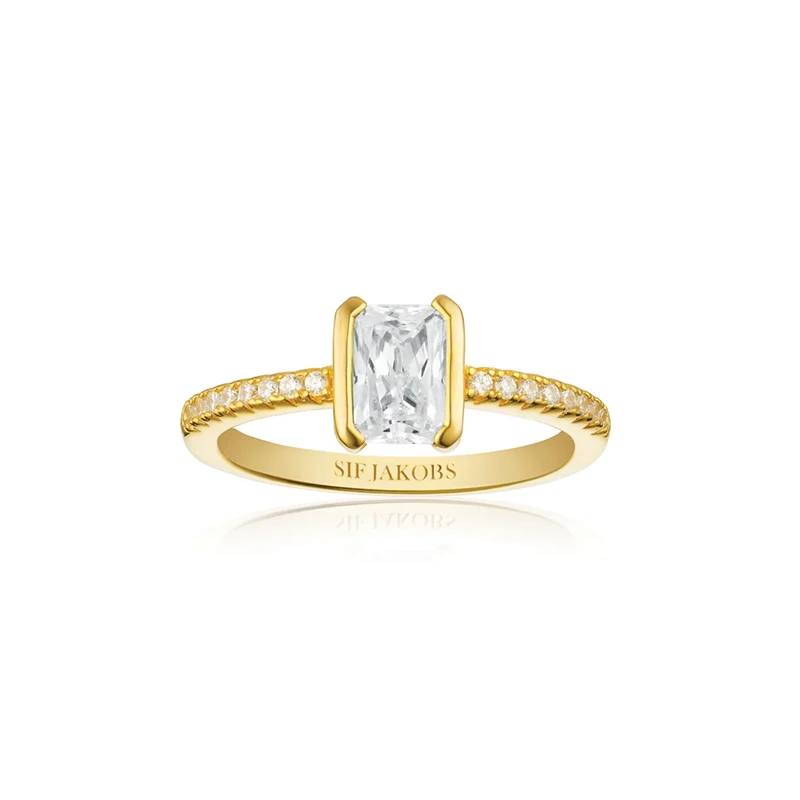 Ring Roccanova Piccolo Guld 17,8mm Sif Jakobs SJ-R42266-CZ-YG-56, handla denna klocka online eller i butik hos klockmaster