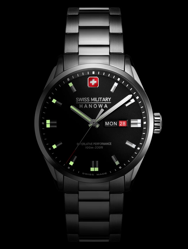 Swiss Military Hanowa Roadrunner Maxed 43mm SMWGH0001601, klocka som du kan handla till bra pris hos oss på Klockmaster.