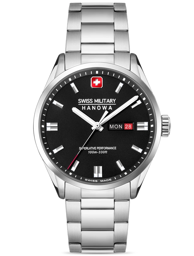 Swiss Military Hanowa Roadrunner Maxed 43mm SMWGH0001601, handla denna klocka online eller i butik hos klockmaster