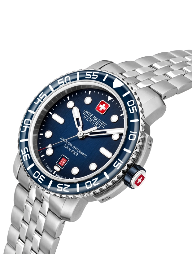 Swiss Military Hanowa Black Marlin 41mm SMWGH0001703, klocka som du kan handla till bra pris hos oss på Klockmaster.