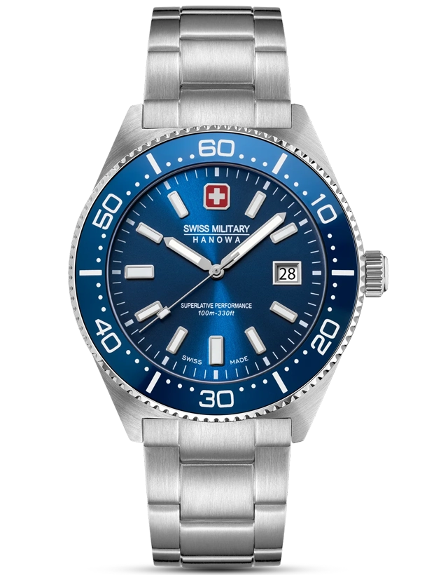 Swiss Military Hanowa Nomad 43mm SMWGH0004904, handla denna klocka online eller i butik hos klockmaster