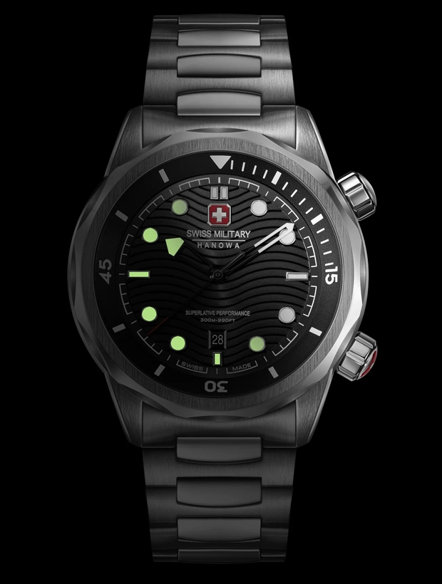 Swiss Military Hanowa Breakwater 43mm SMWGH0006404, klocka som du kan handla till bra pris hos oss på Klockmaster.