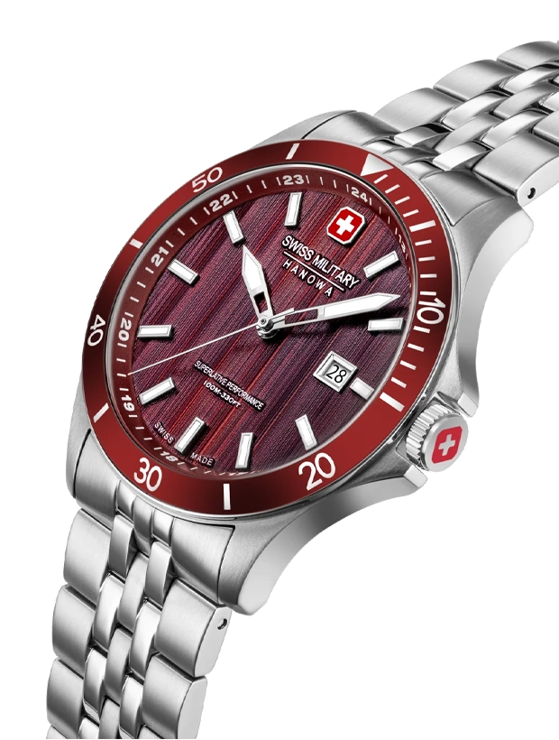Swiss Military Hanowa Flagship Elements Fire 42mm SMWGH0006703, klocka som du kan handla till bra pris hos oss på Klockmaster.