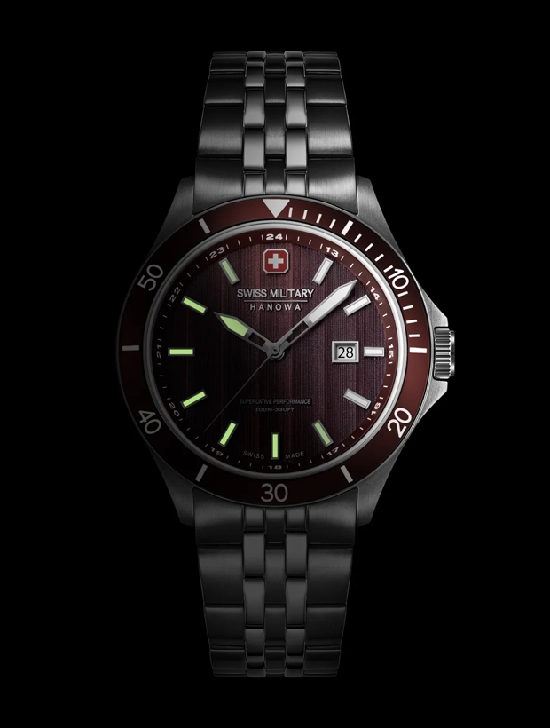 Swiss Military Hanowa Flagship Elements Fire 42mm SMWGH0006703, klocka som du kan handla till bra pris hos oss på Klockmaster.