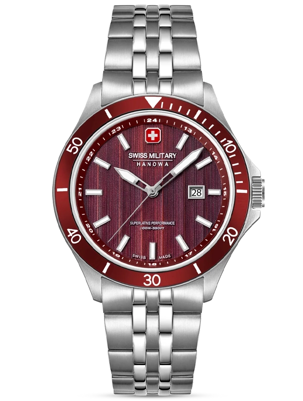 Swiss Military Hanowa Flagship Elements Fire 42mm SMWGH0006703, handla denna klocka online eller i butik hos klockmaster