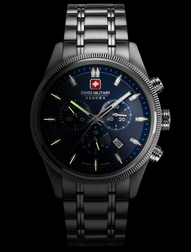 Swiss Military Hanowa Airman First Class 44mm SMWGI0003104, klocka som du kan handla till bra pris hos oss på Klockmaster.