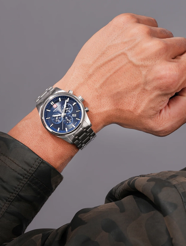 Swiss Military Hanowa Airman First Class 44mm SMWGI0003104, klocka som du kan handla till bra pris hos oss på Klockmaster.