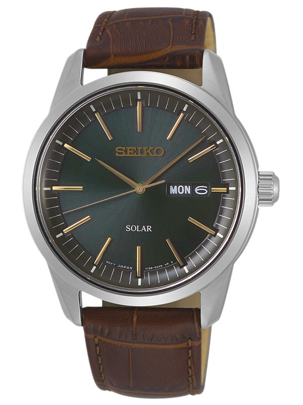 SEIKO Solar Sapphire 40mm SNE529P1, handla denna klocka online eller i butik hos klockmaster