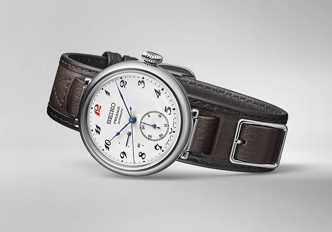 SEIKO Presage Automatic 38mm Laurel Automatic 110th Anniversary Limited Edition, klocka som du kan handla till bra pris hos oss på Klockmaster.