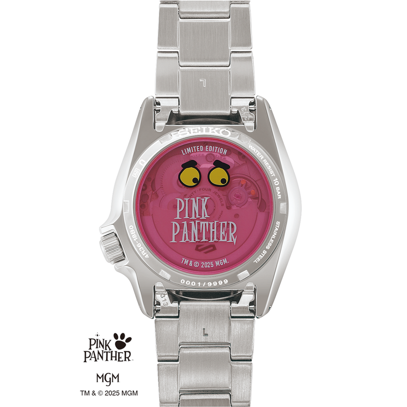SEIKO 5 Sports x Pink Panther Limited Edition, klocka som du kan handla till bra pris hos oss på Klockmaster.
