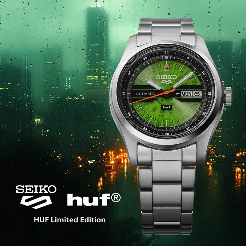 SEIKO 5 Sports HUF 39.5mm, klocka som du kan handla till bra pris hos oss på Klockmaster.