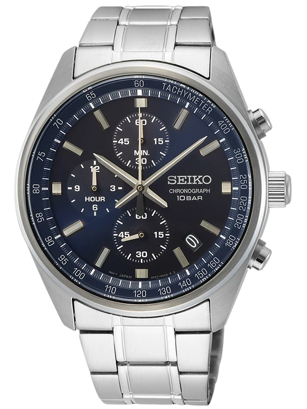 SEIKO Classic Chronograph 41.5mm SSB377P1, handla denna klocka online eller i butik hos klockmaster