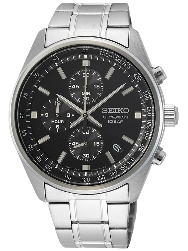 SEIKO Classic Chronograph 41.5mm SSB379P1, handla denna klocka online eller i butik hos klockmaster