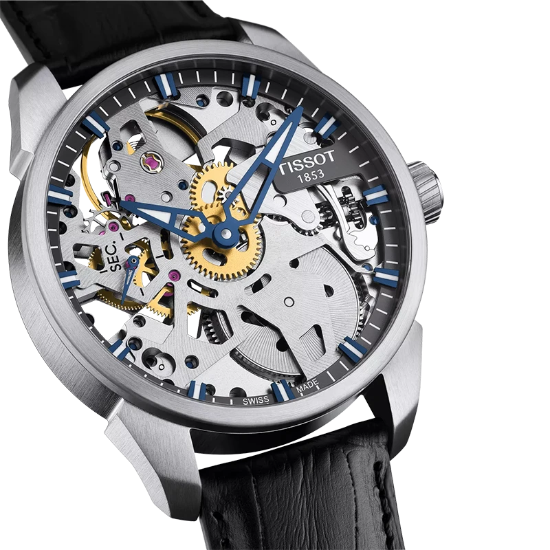 TISSOT T-Complication Squelette 43mm, klocka som du kan handla till bra pris hos oss på Klockmaster.