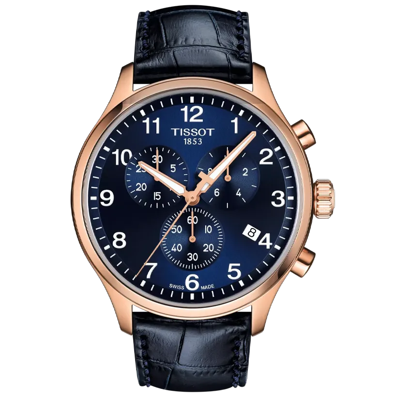 TISSOT Chrono XL Classic 45mm T1166173604200, handla denna klocka online eller i butik hos klockmaster