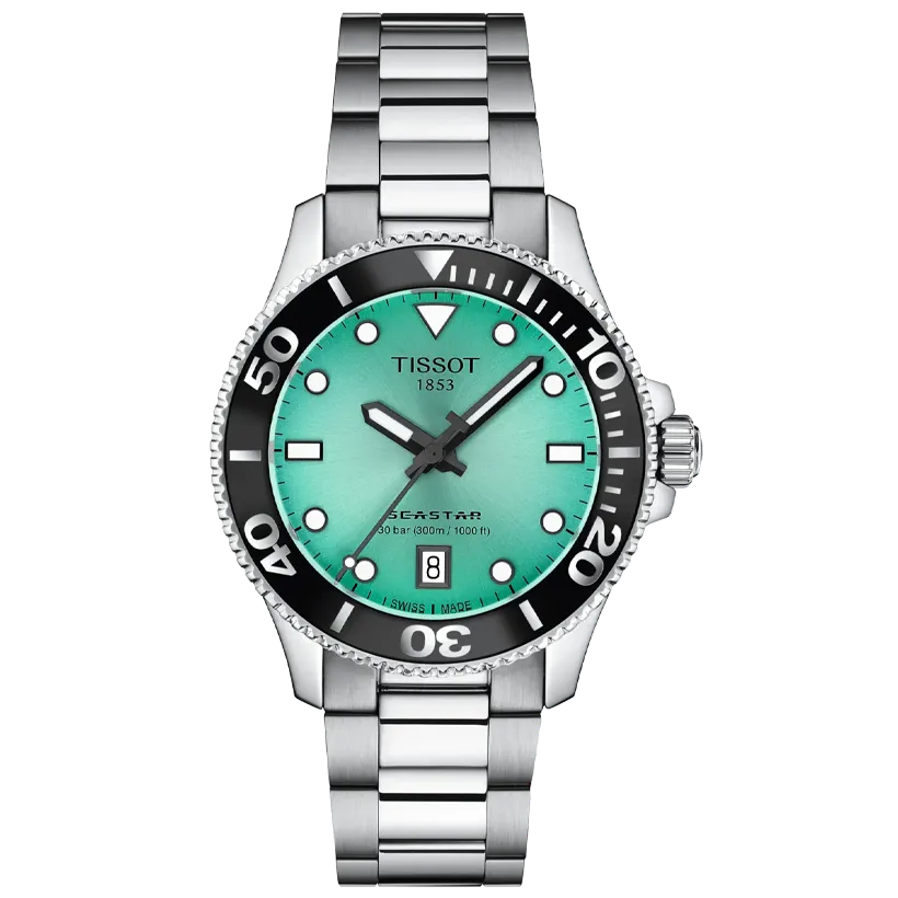 TISSOT Seastar 1000 36mm T1202101109100, handla denna klocka online eller i butik hos klockmaster