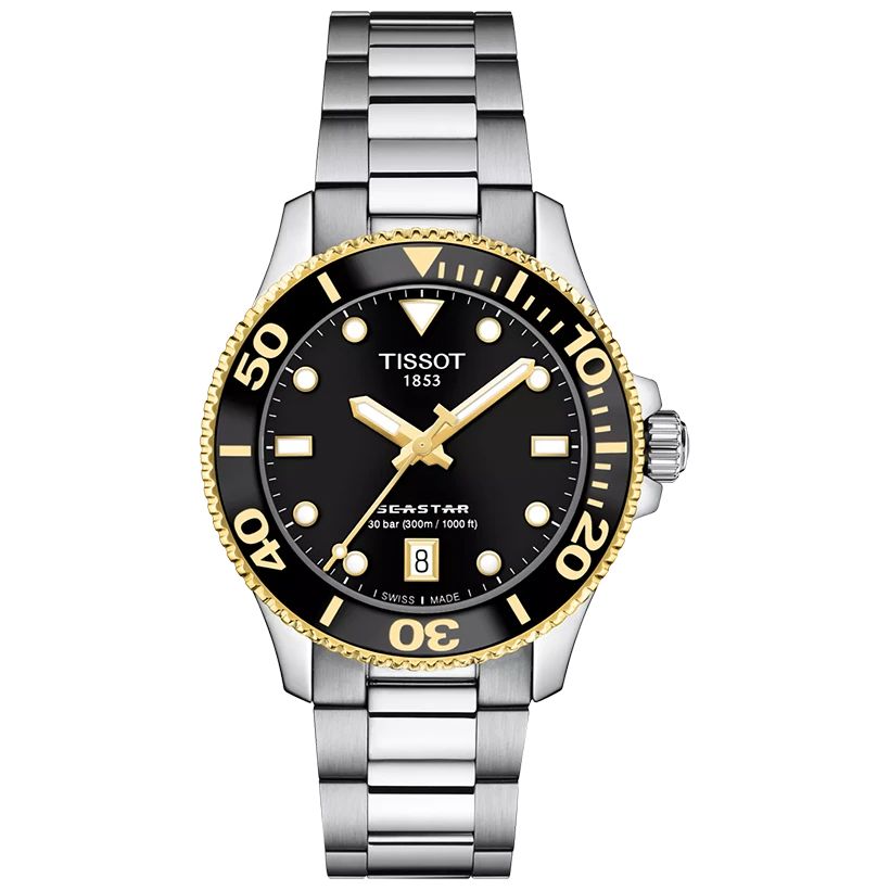 TISSOT Seastar 1000 36mm, handla denna klocka online eller i butik hos klockmaster