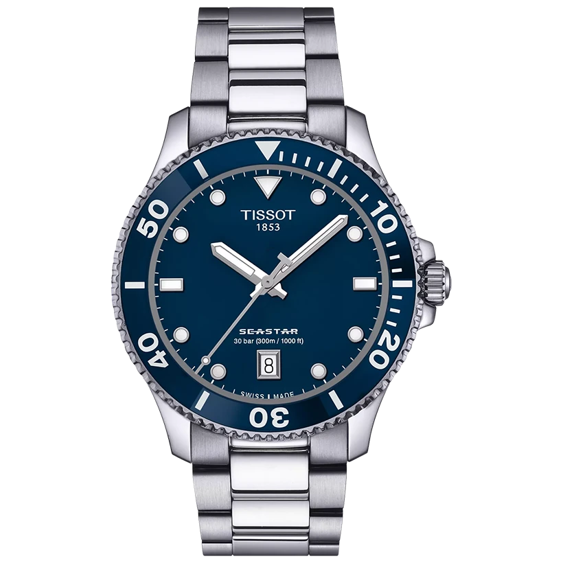 TISSOT Seastar 1000 40mm, handla denna klocka online eller i butik hos klockmaster