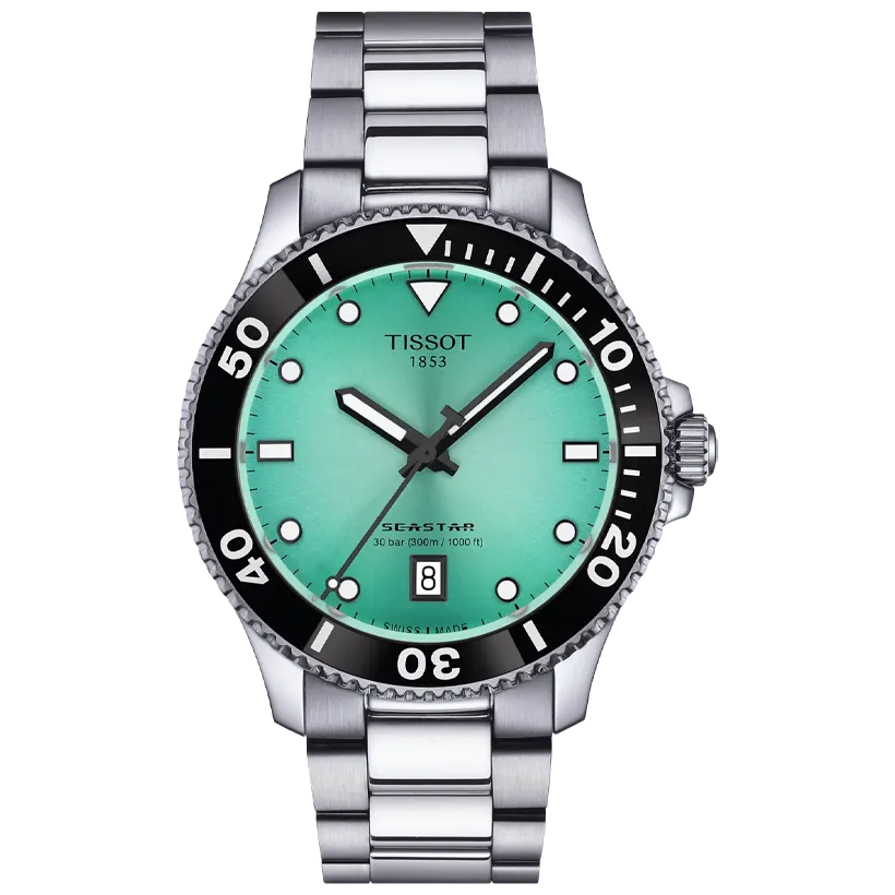 TISSOT Seastar 1000 40mm T1204101109100, handla denna klocka online eller i butik hos klockmaster
