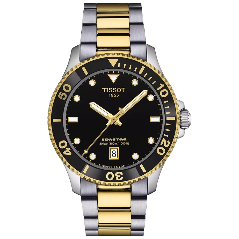 TISSOT Seastar 1000 40mm T1204102205100, handla denna klocka online eller i butik hos klockmaster