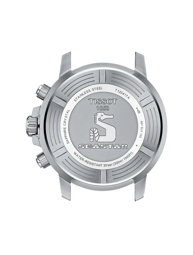 TISSOT Seastar 1000 Chronograph 45mm T1204171104103, klocka som du kan handla till bra pris hos oss på Klockmaster.