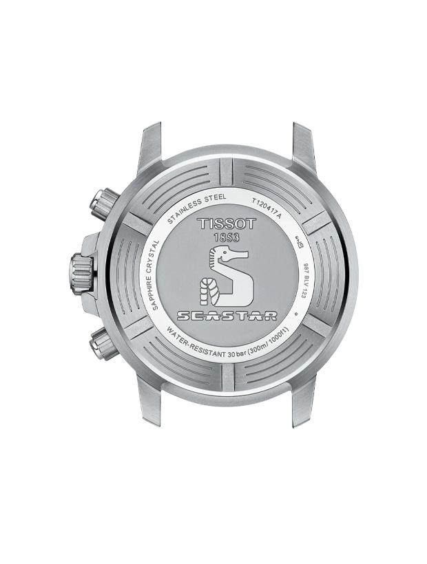 TISSOT Seastar 1000 Chronograph 45.5mm T1204171109101, klocka som du kan handla till bra pris hos oss på Klockmaster.