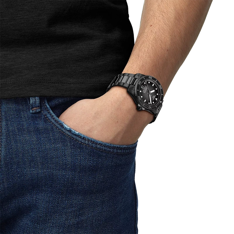 TISSOT Seastar 1000 Powermatic 80 40mm T1208073305100, klocka som du kan handla till bra pris hos oss på Klockmaster.