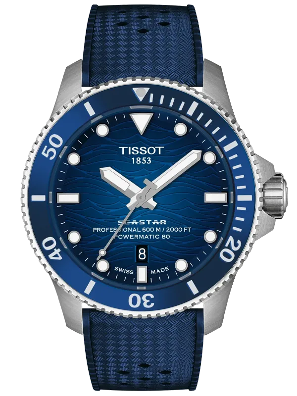 TISSOT Seastar 2000 44mm T1209071704100, handla denna klocka online eller i butik hos klockmaster