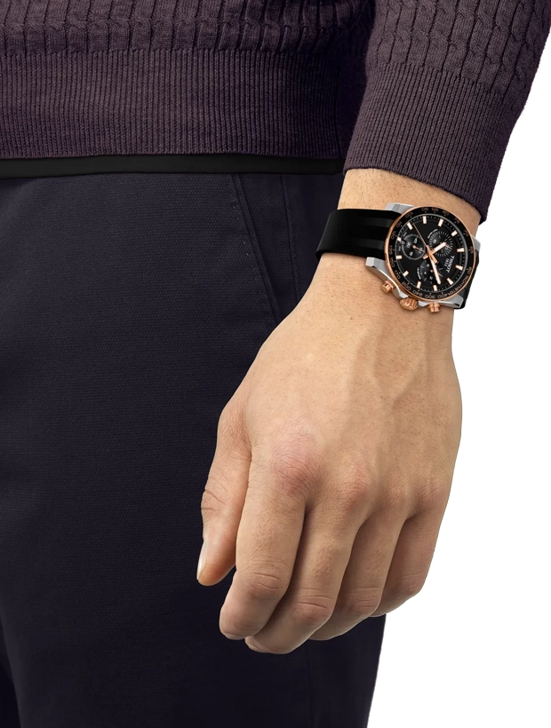 TISSOT Supersport Chrono 42mm T1254172705100, klocka som du kan handla till bra pris hos oss på Klockmaster.