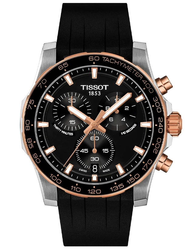 TISSOT Supersport Chrono 42mm T1254172705100, handla denna klocka online eller i butik hos klockmaster