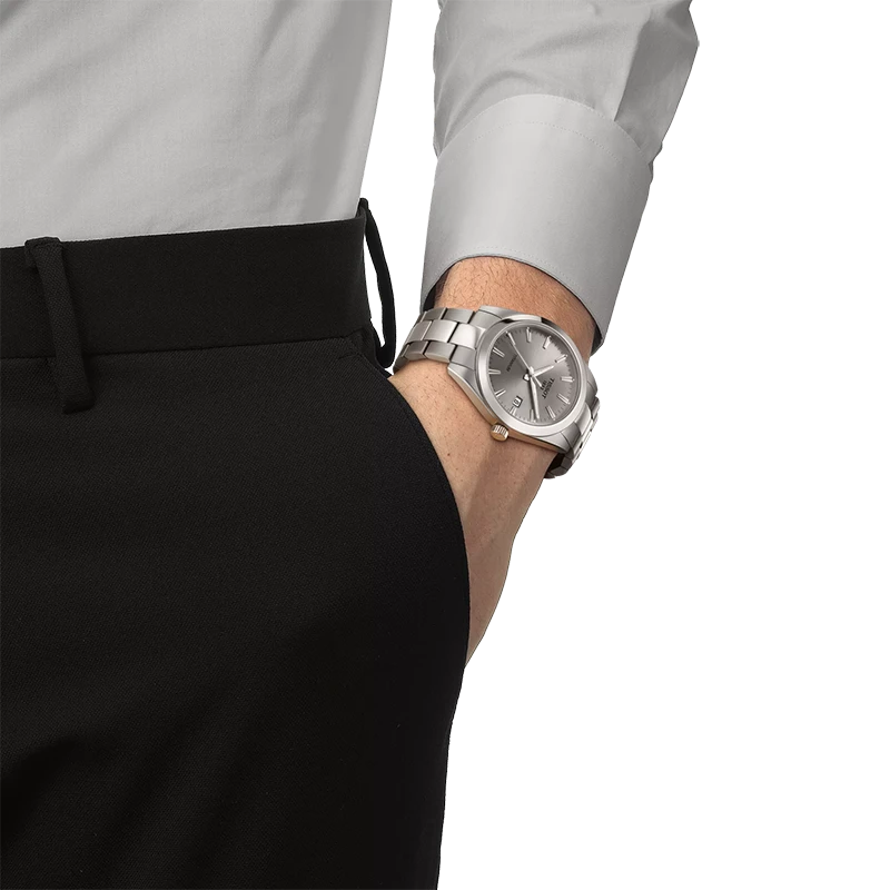 TISSOT Gentleman Titanium 40mm, klocka som du kan handla till bra pris hos oss på Klockmaster.