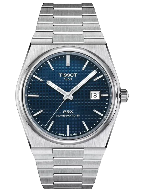 TISSOT PRX Automatic 40mm T1374071104100, handla denna klocka online eller i butik hos klockmaster