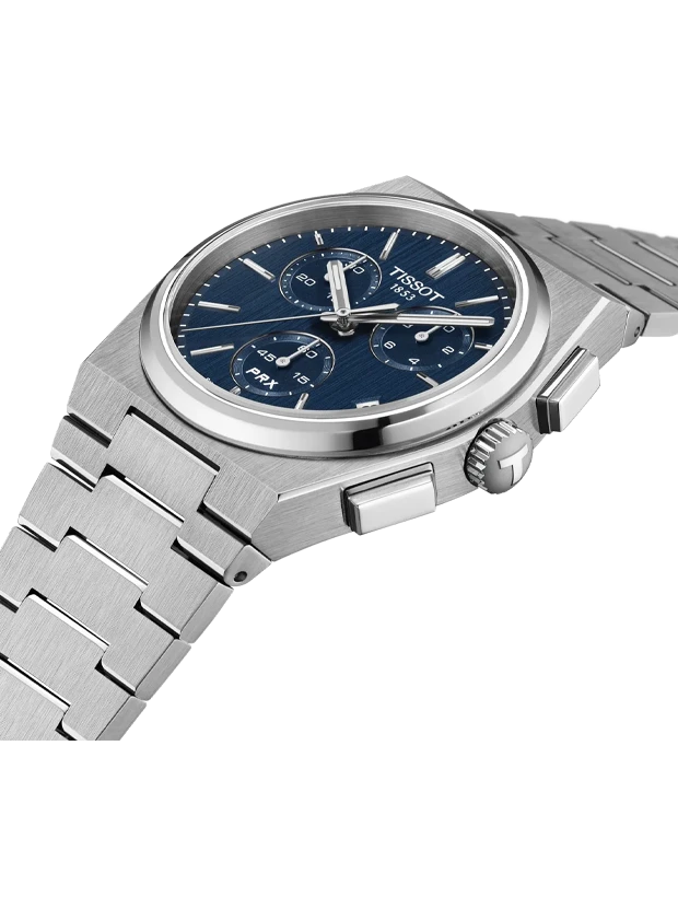 TISSOT PRX Chronograph 41mm T1374171104100, klocka som du kan handla till bra pris hos oss på Klockmaster.