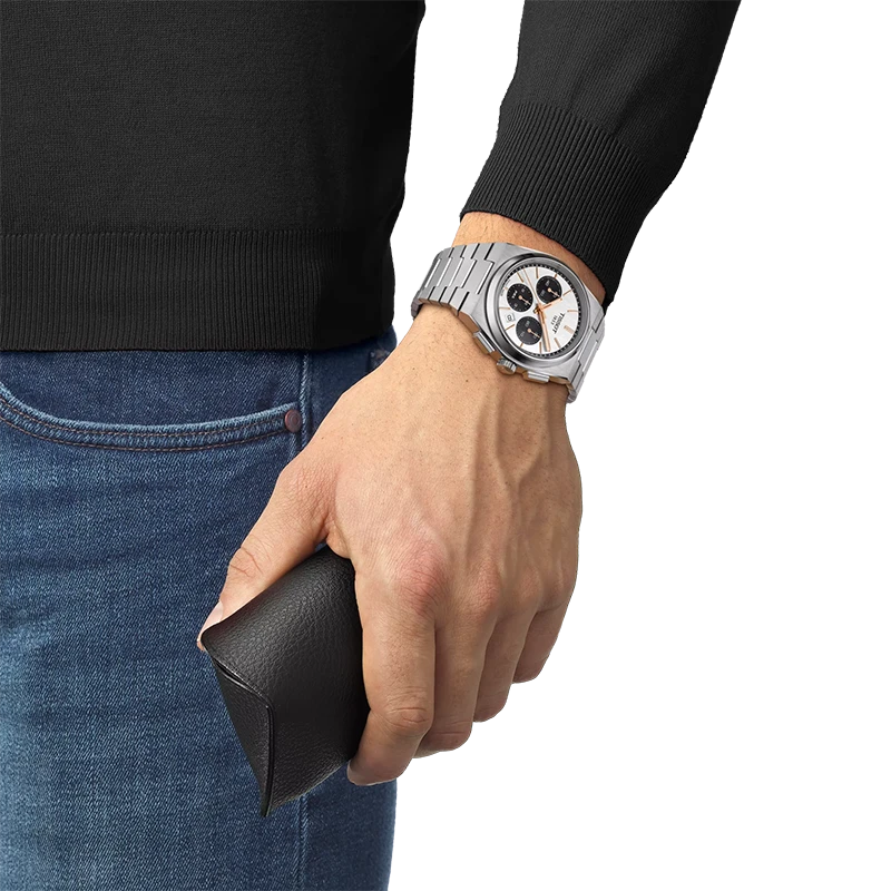 TISSOT PRX Automatic Chronograph 42mm T1374271101100, klocka som du kan handla till bra pris hos oss på Klockmaster.