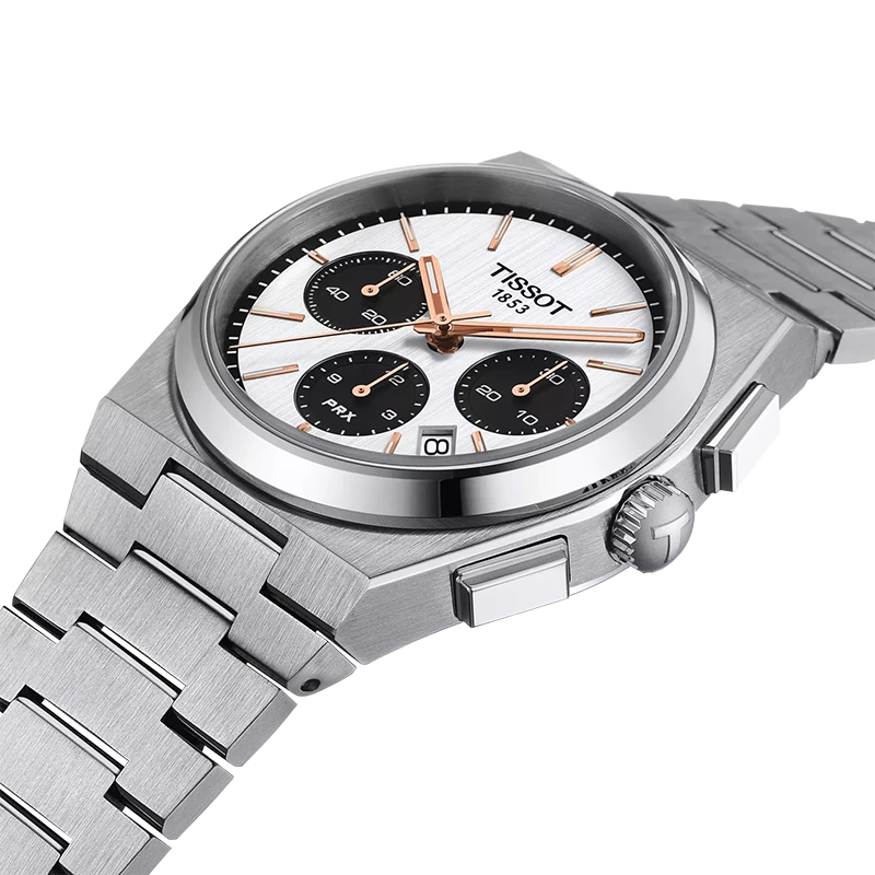 TISSOT PRX Automatic Chronograph 42mm T1374271101100, klocka som du kan handla till bra pris hos oss på Klockmaster.